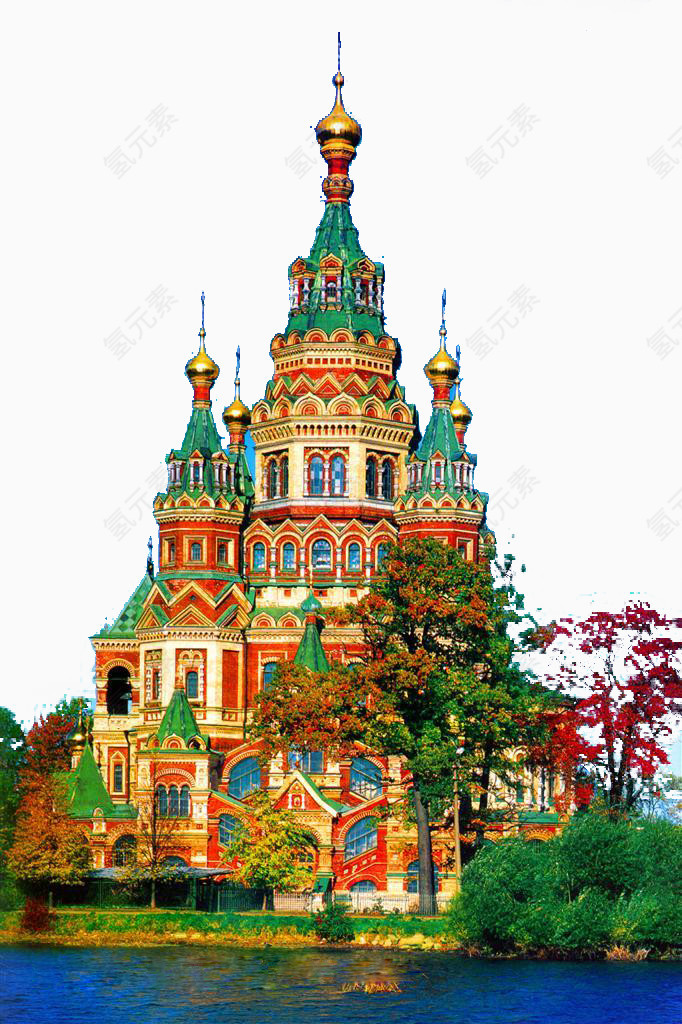 俄罗斯古堡摄影