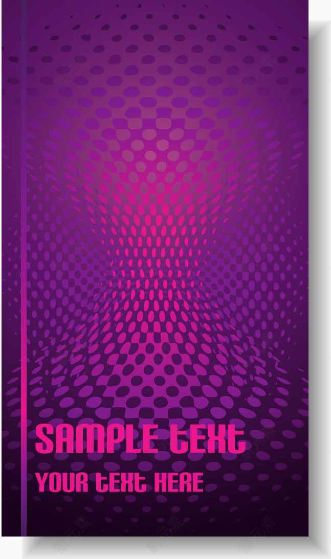 紫色店铺背景图案