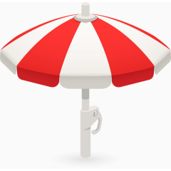 矢量手绘遮阳伞