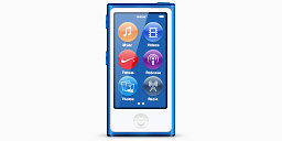 苹果蓝色深iPod纳米产品苹果产品