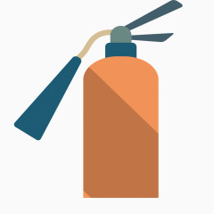 矢量小型灭火器素材