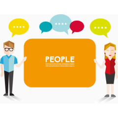 装饰扁平化数据分析员