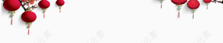 喜庆灯笼挂饰