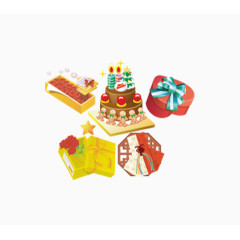 圣诞礼物png免抠素材