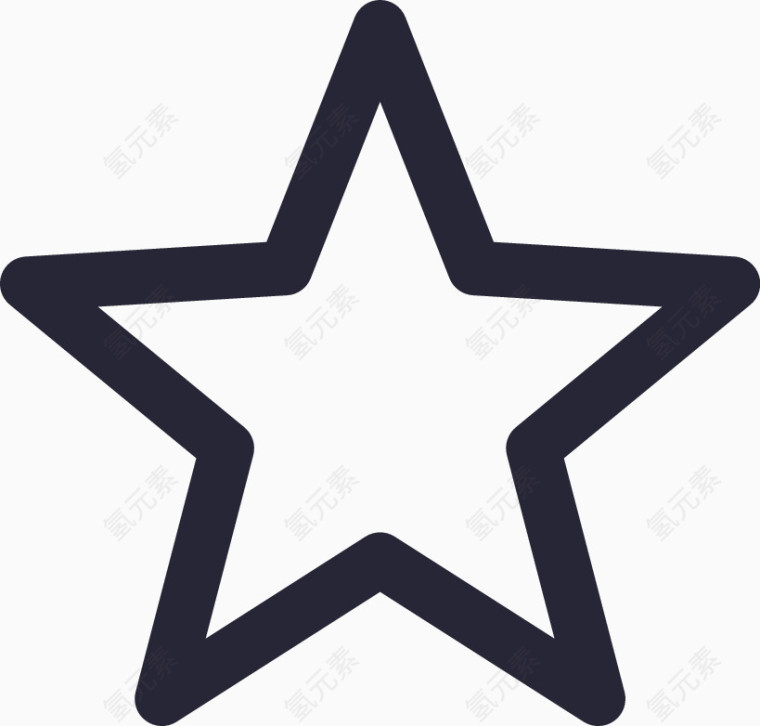 空心星星