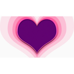紫红色唯美爱心背景免费素材下载