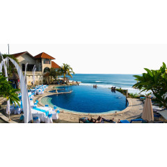 蓝点酒店高清摄影