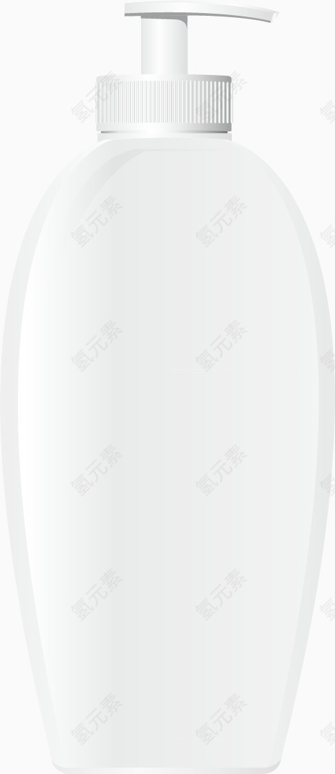 空白化妆品包装矢量设计