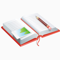矢量记录书本