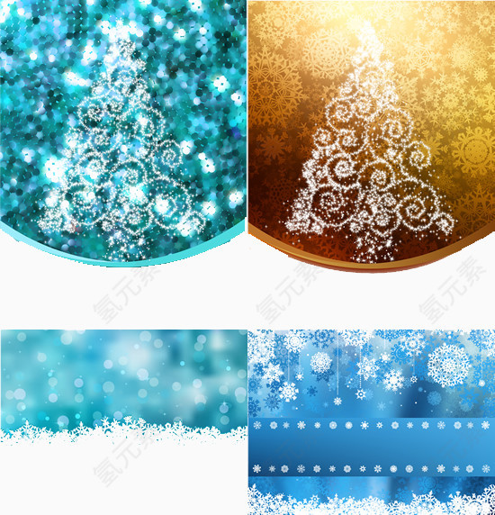 雪景背景图
