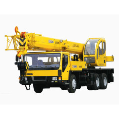 黄色机械臂货车