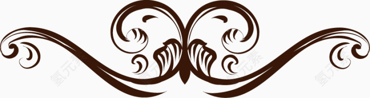 平面矢量装饰花纹素材