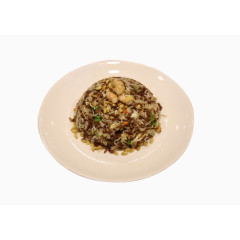 松子虾仁红米饭