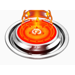 燃气灶红外线火焰