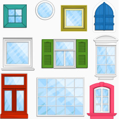 扁平化复古玻璃