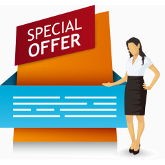 矢量ppt素材思考商务会议英文人物