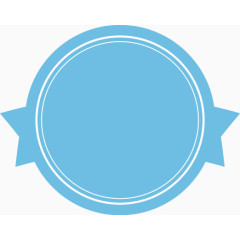 矢量创意PPT设计圆形臂章图标