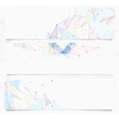 几何背景PPT免扣素材