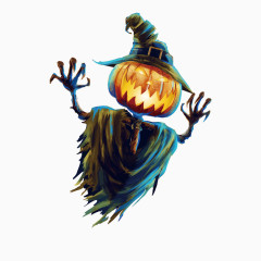 万圣节趣味南瓜