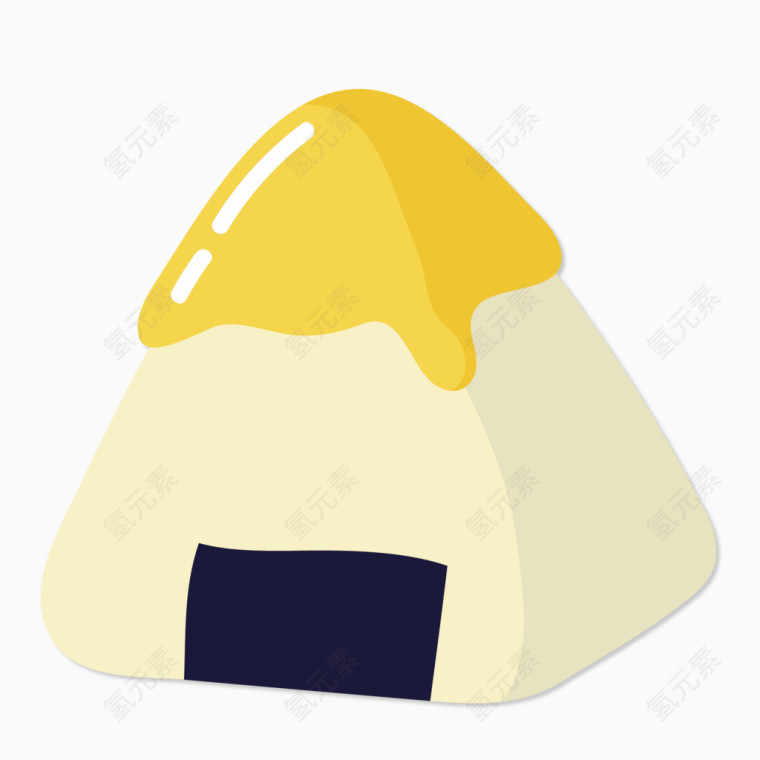 矢量日式蛋糕