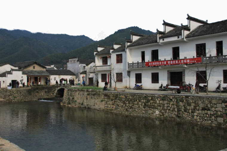 徽式建筑免费设计装饰素材