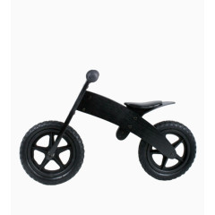 炫酷黑色两轮学步车