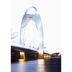 猎德大桥夜晚景色