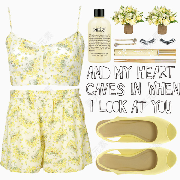 甜美淑女服饰清新搭