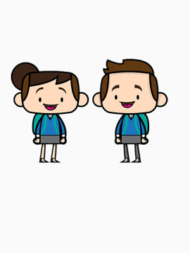 情侣小孩