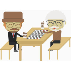 卡通商务 咖啡店信息图元素素材