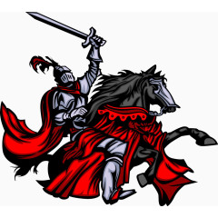 罗马骑士T恤印花