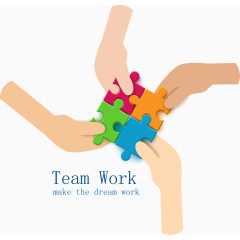 团队协作拼图