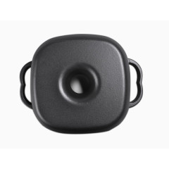 铁工房铸铁烤红薯锅锅底