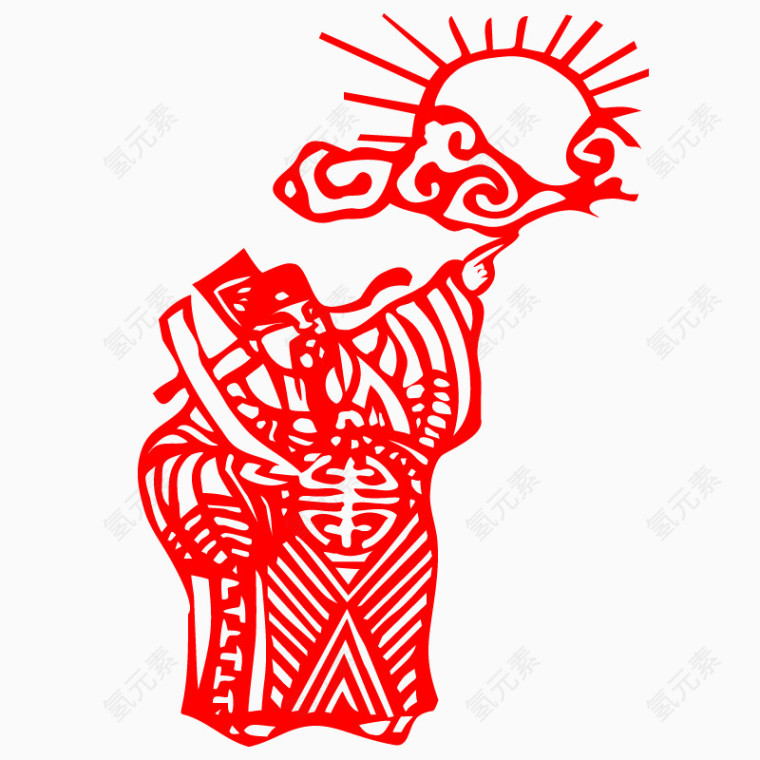 财神春节素材