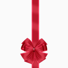 红色蝴蝶结装饰