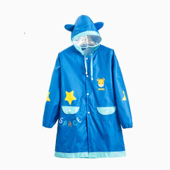 蓝色雨衣