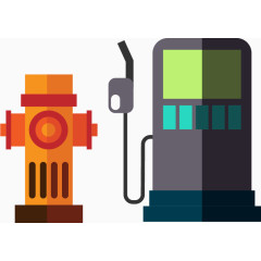 消防栓消防桶救火素材