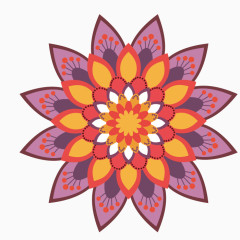 矢量艺术古画花纹