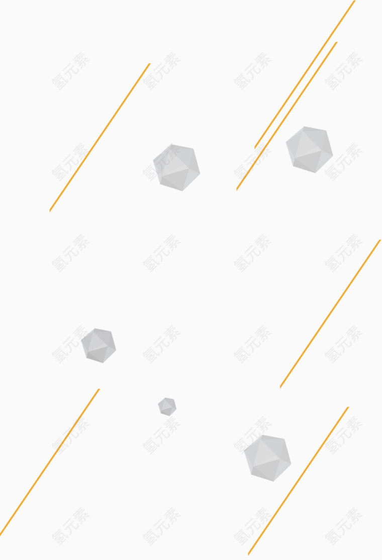 背景线条图案浅色几何漂浮物