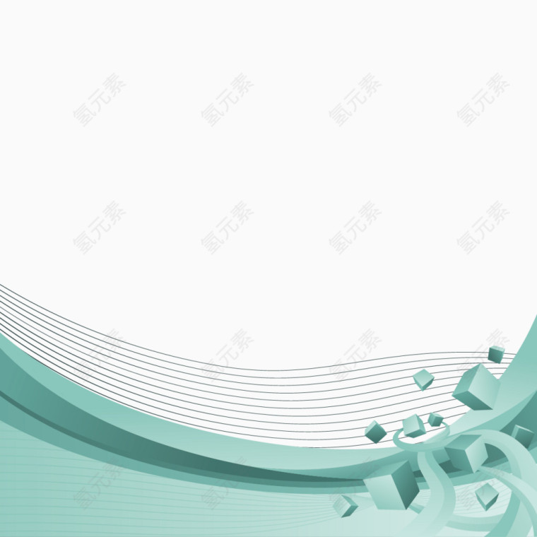 矢量曲线和立体方块