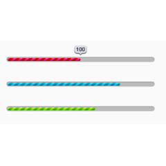 糖果色UI进度条