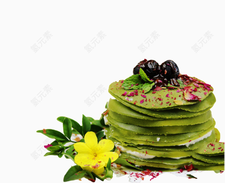 美味抹茶饼