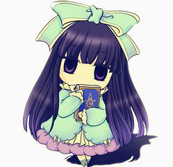 卡通可爱小女孩