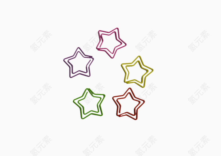 五角星别针