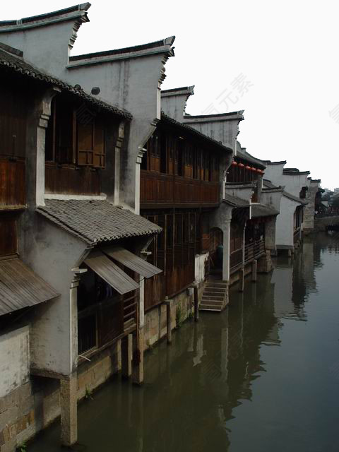 马头墙建筑设计装饰素材
