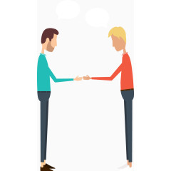 卡通商务人物矢量素材