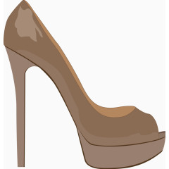 老年女性新款高跟鞋