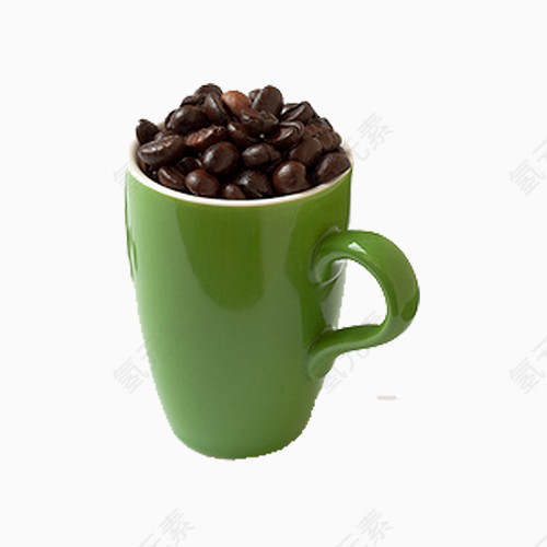 咖啡豆杯子