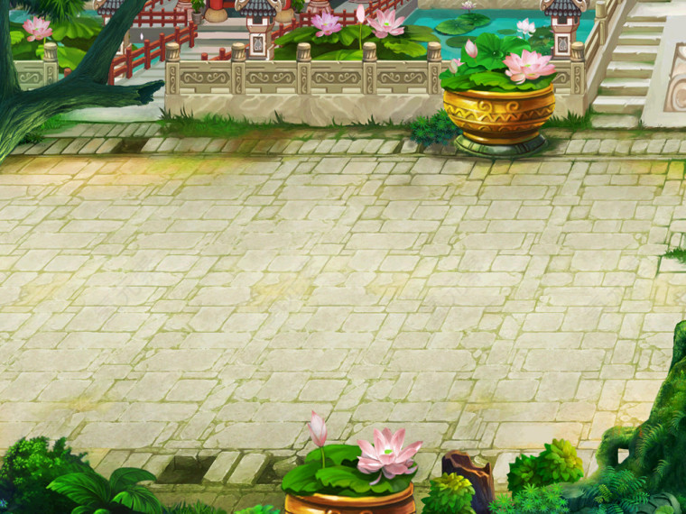 横版游戏场景地图