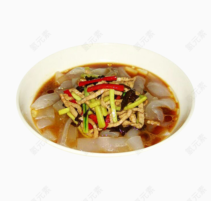 炒肉拉皮